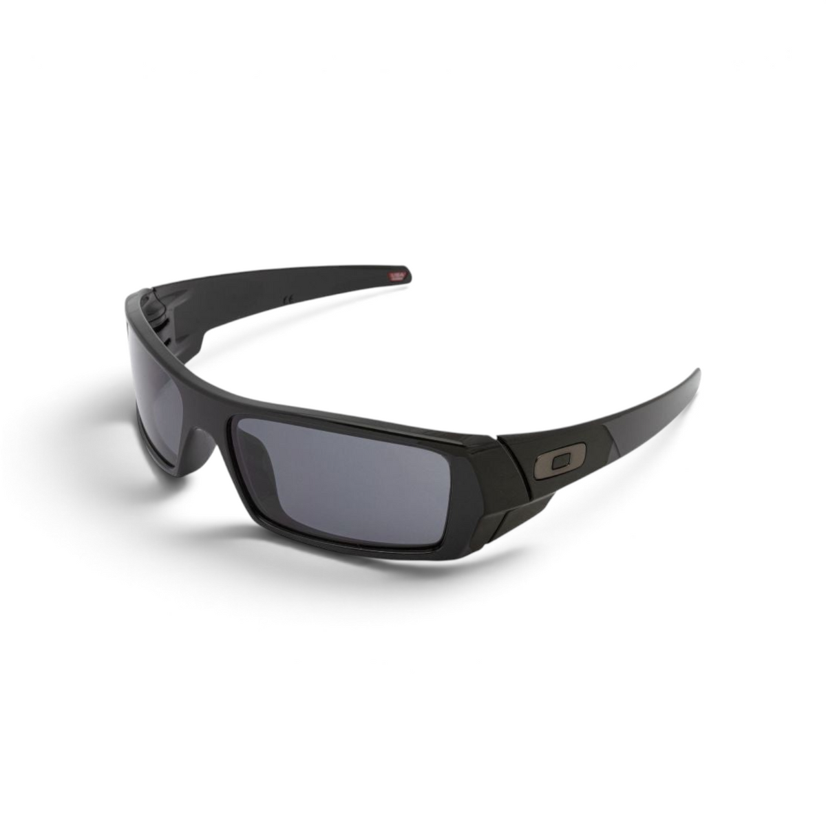 Adversary Force Oakley SI Gascan sunglasses in polished grey with a durable O-Matter frame and Plutonite lenses.