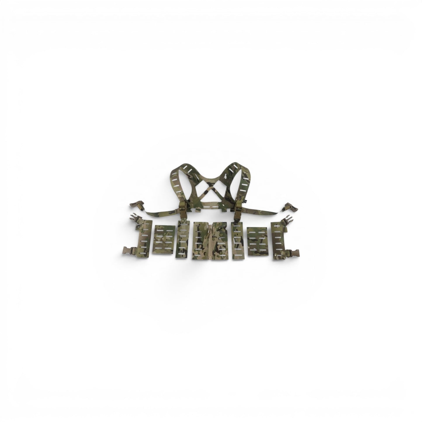 Adversary Force L4 PUZZLE Zipper Component in Multicam zur modularen Verbindung von Chest Rig Taschen