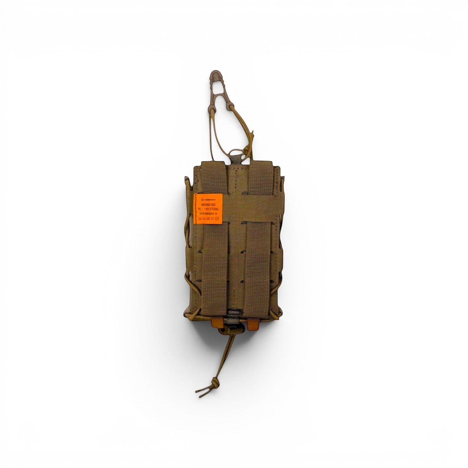 Adversary Force LHT MultikaliberPA119/II Magazintasche aus robustem Material in Steingrau Oliv, MOLLE-kompatibel.
