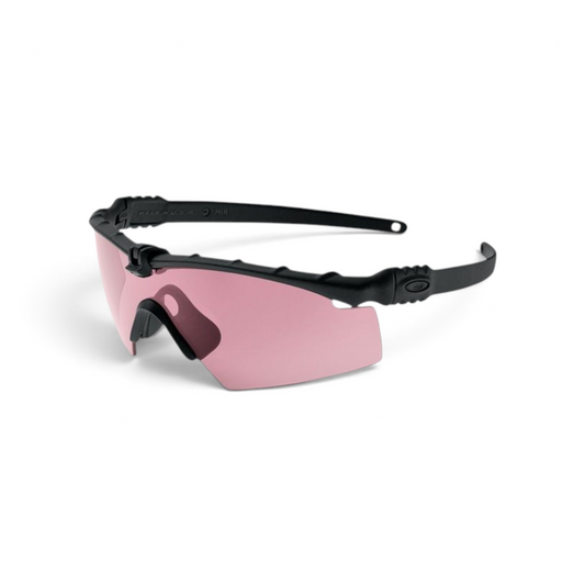 Adversary Force Oakley SI Ballistic M-Frame 3.0 tactical sunglasses with pink Prizm lens and black O-Matter frame
