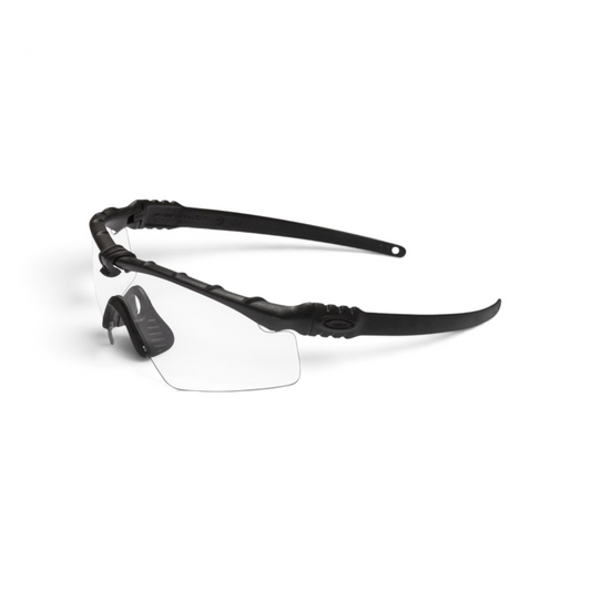 Adversary Force Oakley SI Ballistic M-Frame 3.0 tactical safety glasses with clear lens and black O-Matter frame