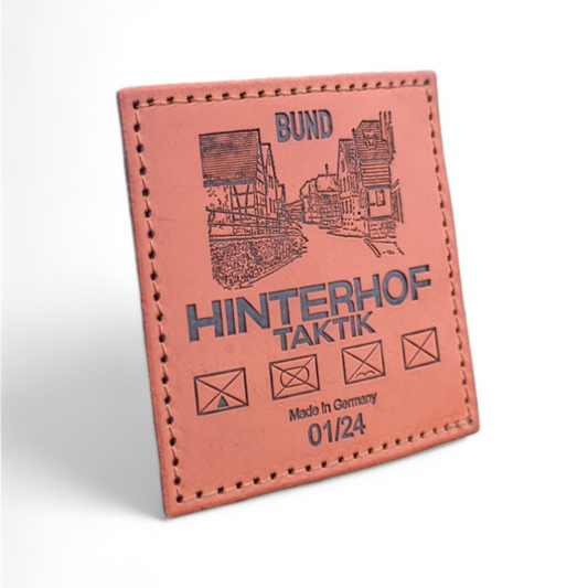 Hinterhof Taktik Lederpatch