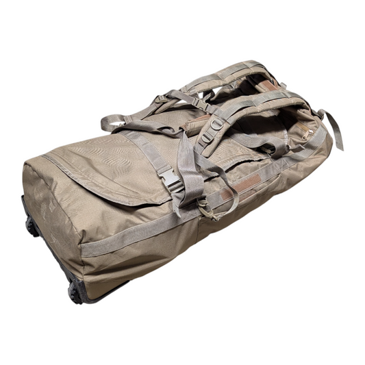 Paksæk Rucksacktasche M/17 mit Räder khaki 85 L