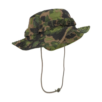 Adversary Force AB Kabano Boonie IRR in Tarnmuster mit Micro MOLLE System, formbarer Krempe und verstellbarem Kinnband