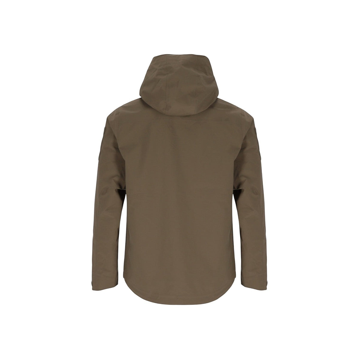 Adversary Force AB Waterproof Jacket Alpha in RAL7013 olivgrün, taktische Regenjacke mit Kapuze, Rückansicht