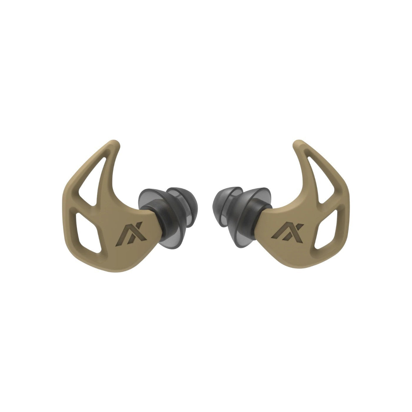 Adversary Force AXIL X20 passiver Gehörschutz in Beige mit ergonomischem Design für Schießstand und Training