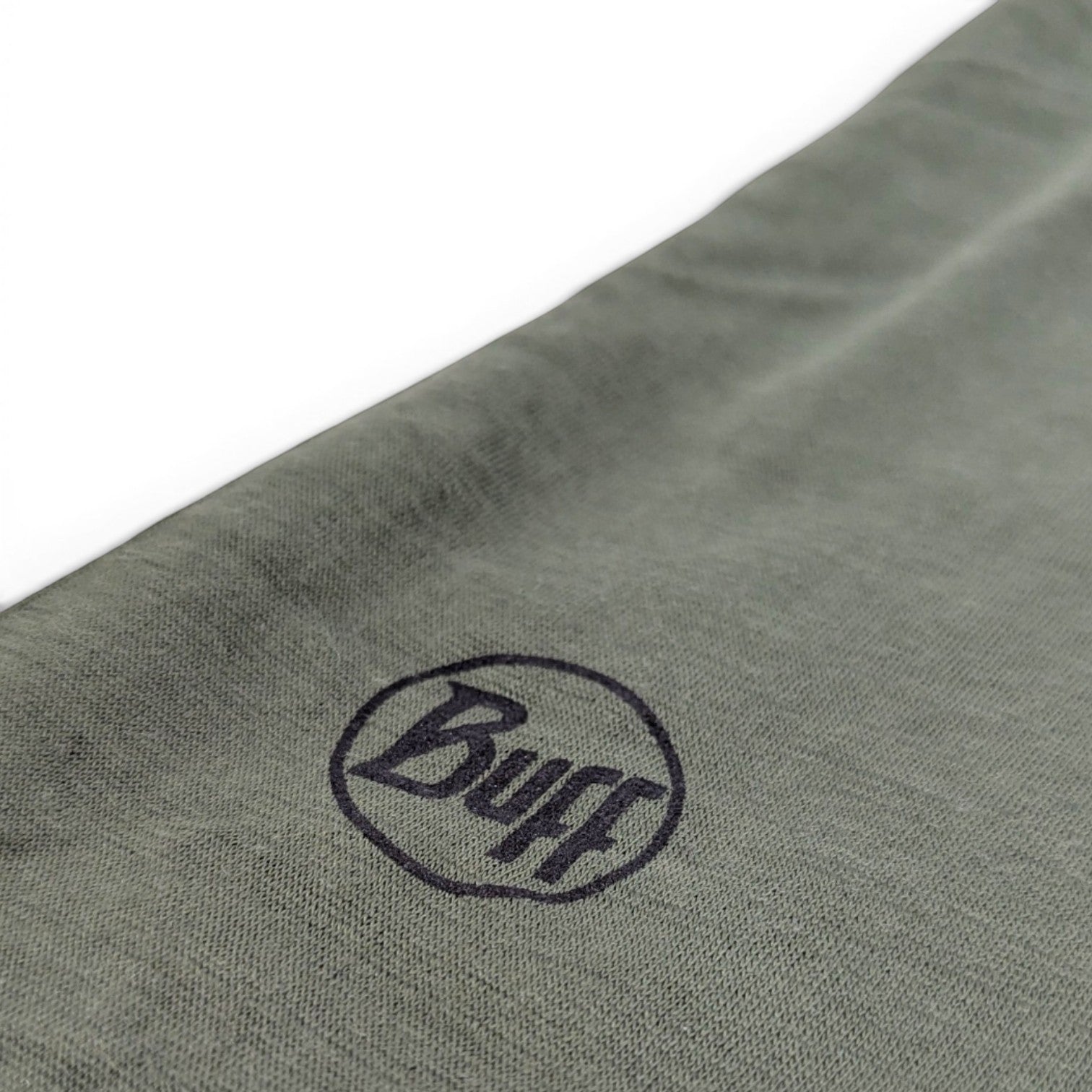 Adversary Force BUFF Merino Lightweight Multifunktionstuch in Olivgrün aus weicher Merinowolle mit Markenlogo