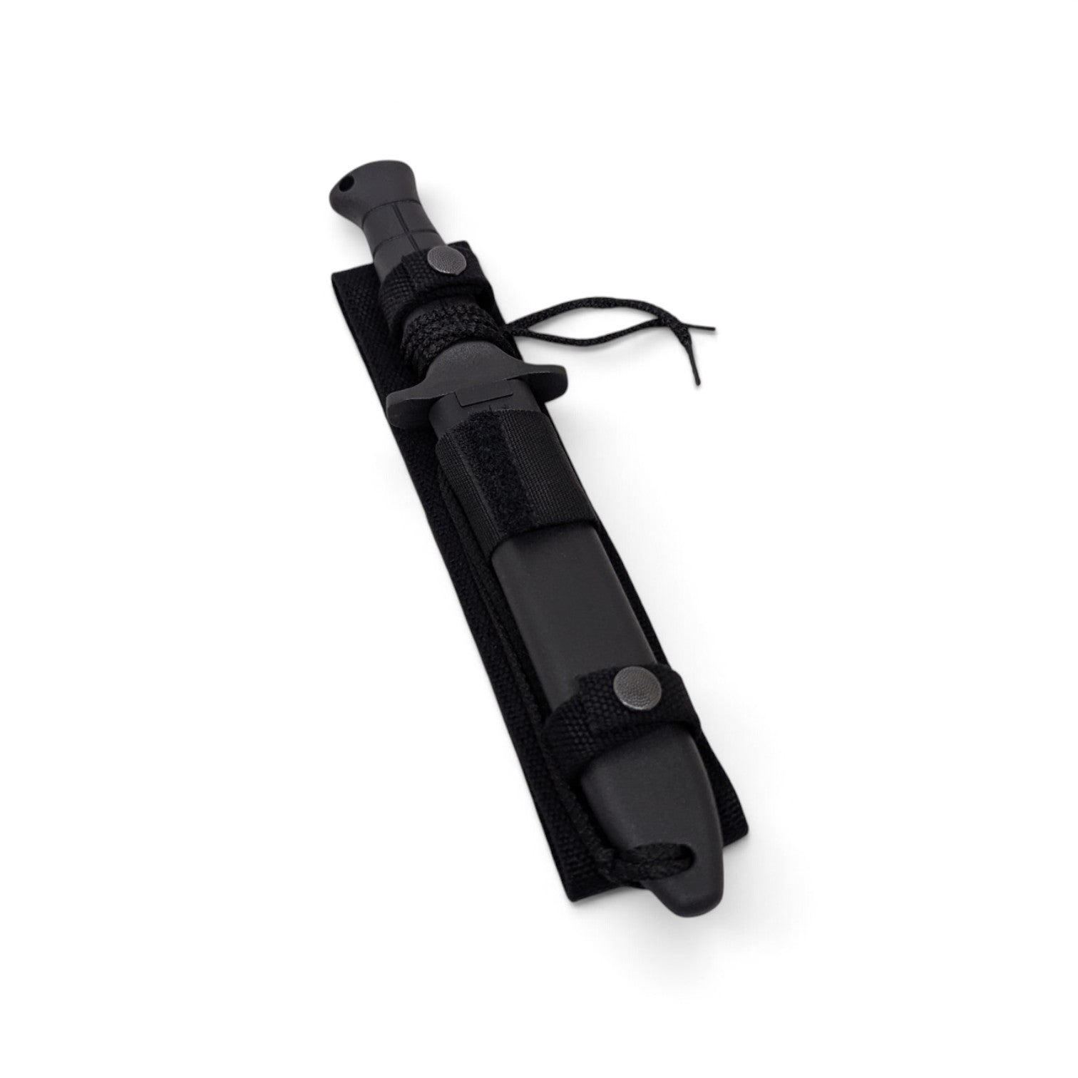 Adversary Force Eickhorn BW KM2K-Tanto combat knife in a black MOLLE-compatible tactical sheath