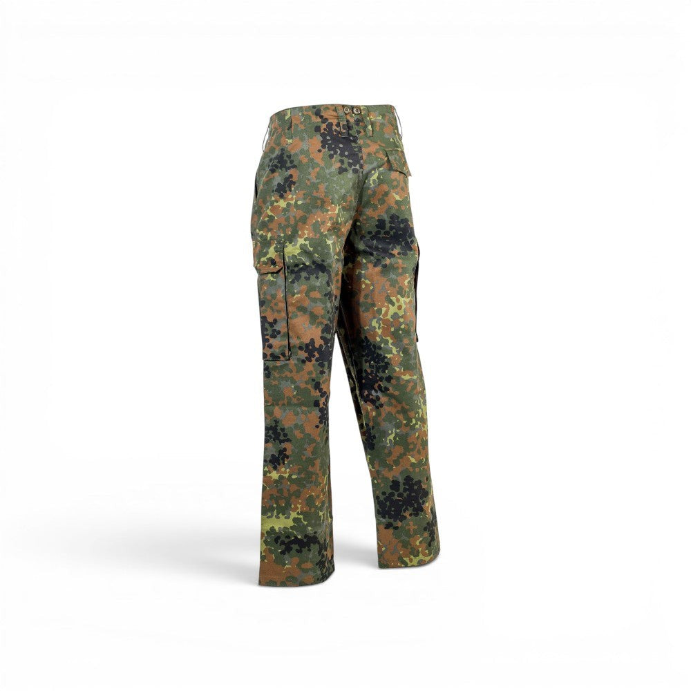 Adversary Force Bundeswehr surplus field trousers in Flecktarn camouflage pattern with vector protection