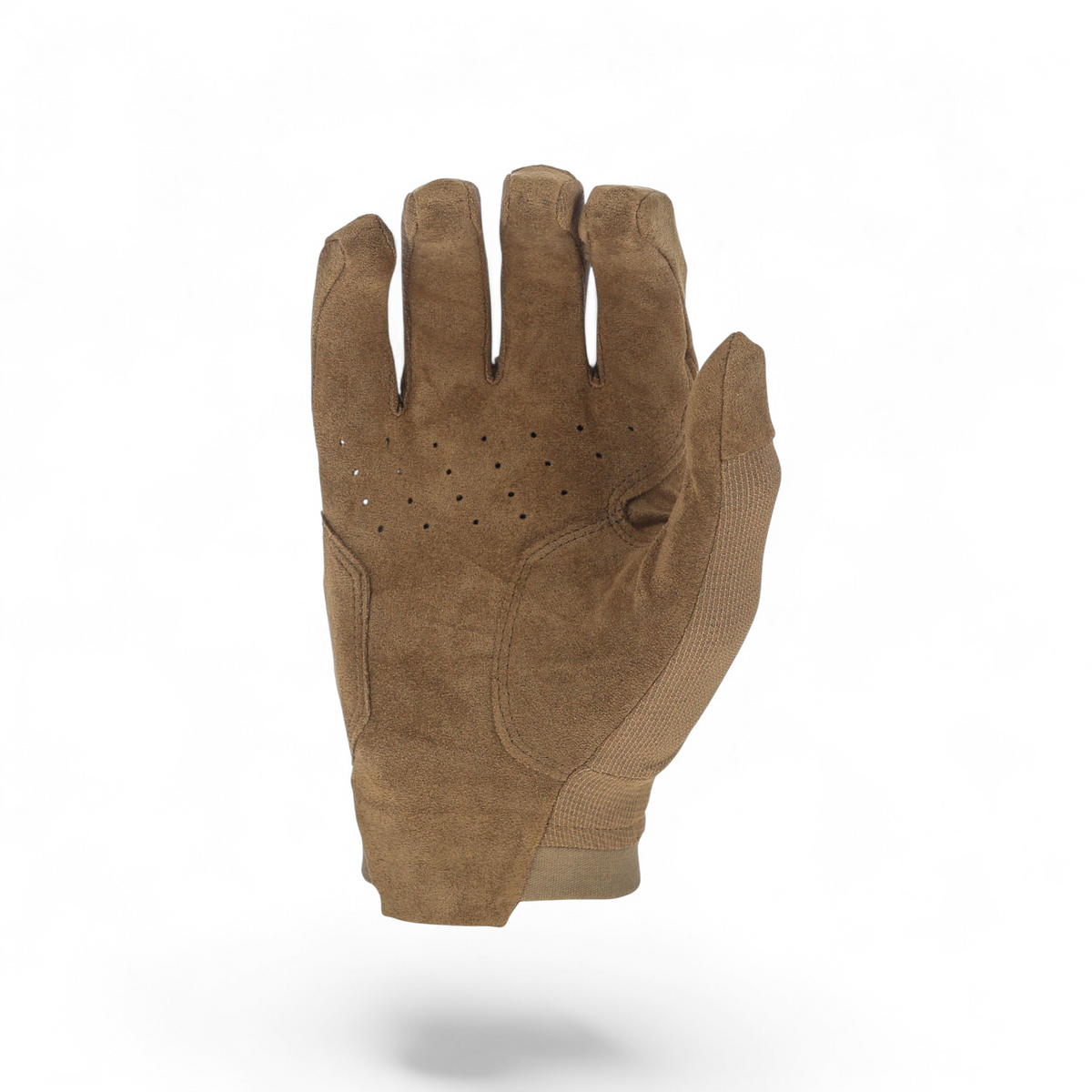 Adversary Force OutdoorResearch Ironsight II LT tactical gloves in tan with perforated synthetic leather palm