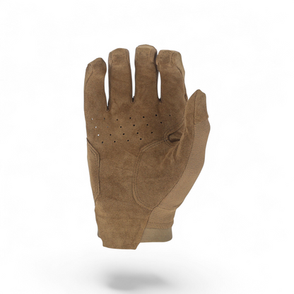 Adversary Force OutdoorResearch Ironsight II LT tactical gloves in tan with perforated synthetic leather palm