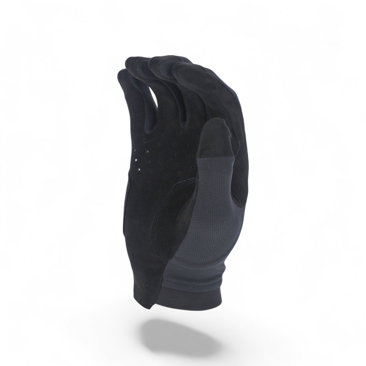 Adversary Force OutdoorResearch Ironsight II LT tactical gloves with black perforated synthetic leather palm