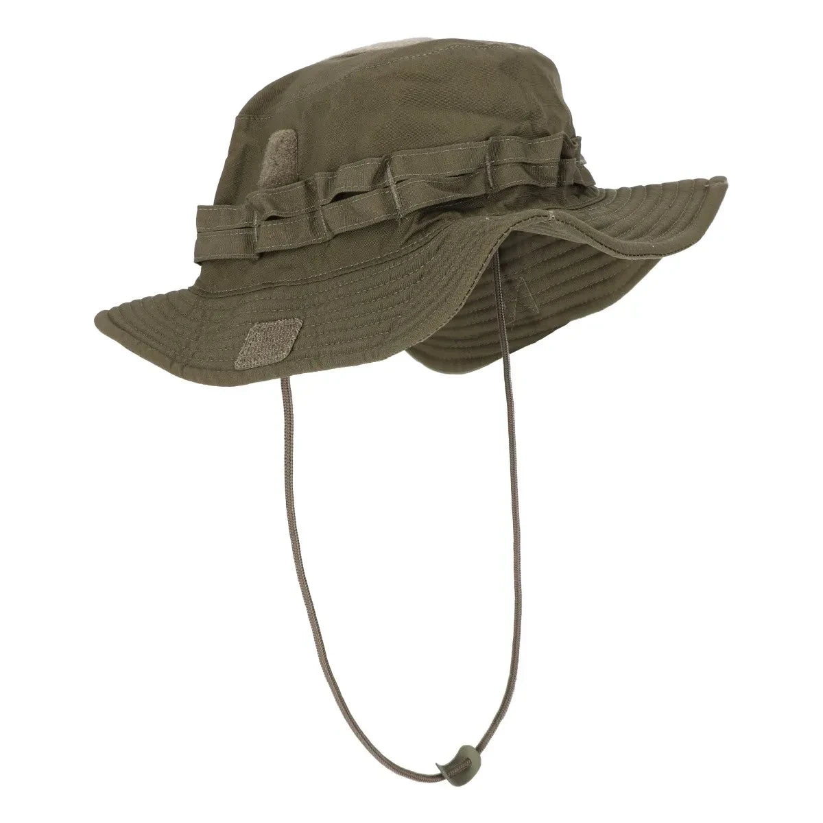 Adversary Force AB Kabano Boonie in Oliv mit Micro MOLLE System, IRR-Beschichtung und formbarer Krempe.
