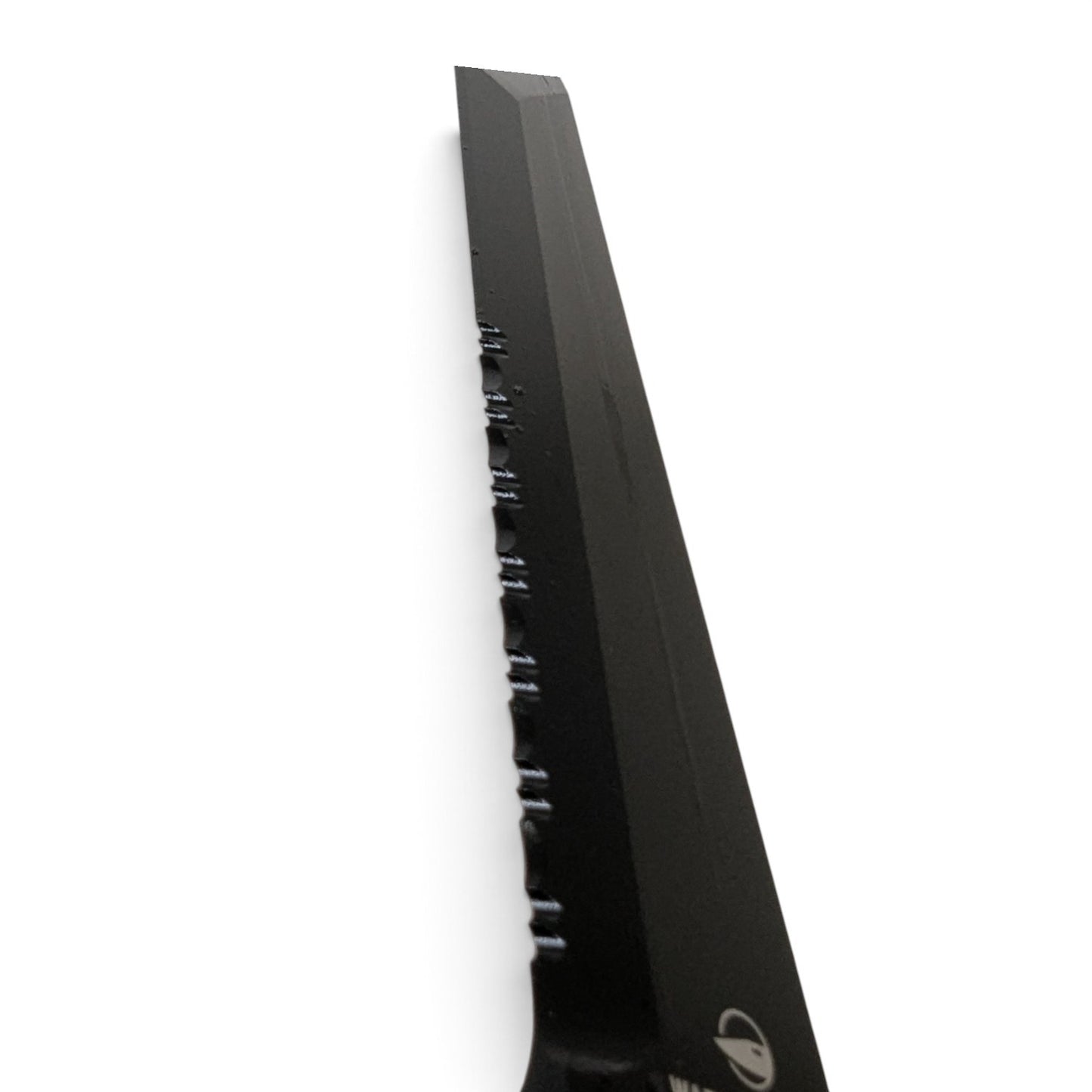 Adversary Force Eickhorn KM2K combat knife black tanto blade with serrated edge and anti-reflective coating