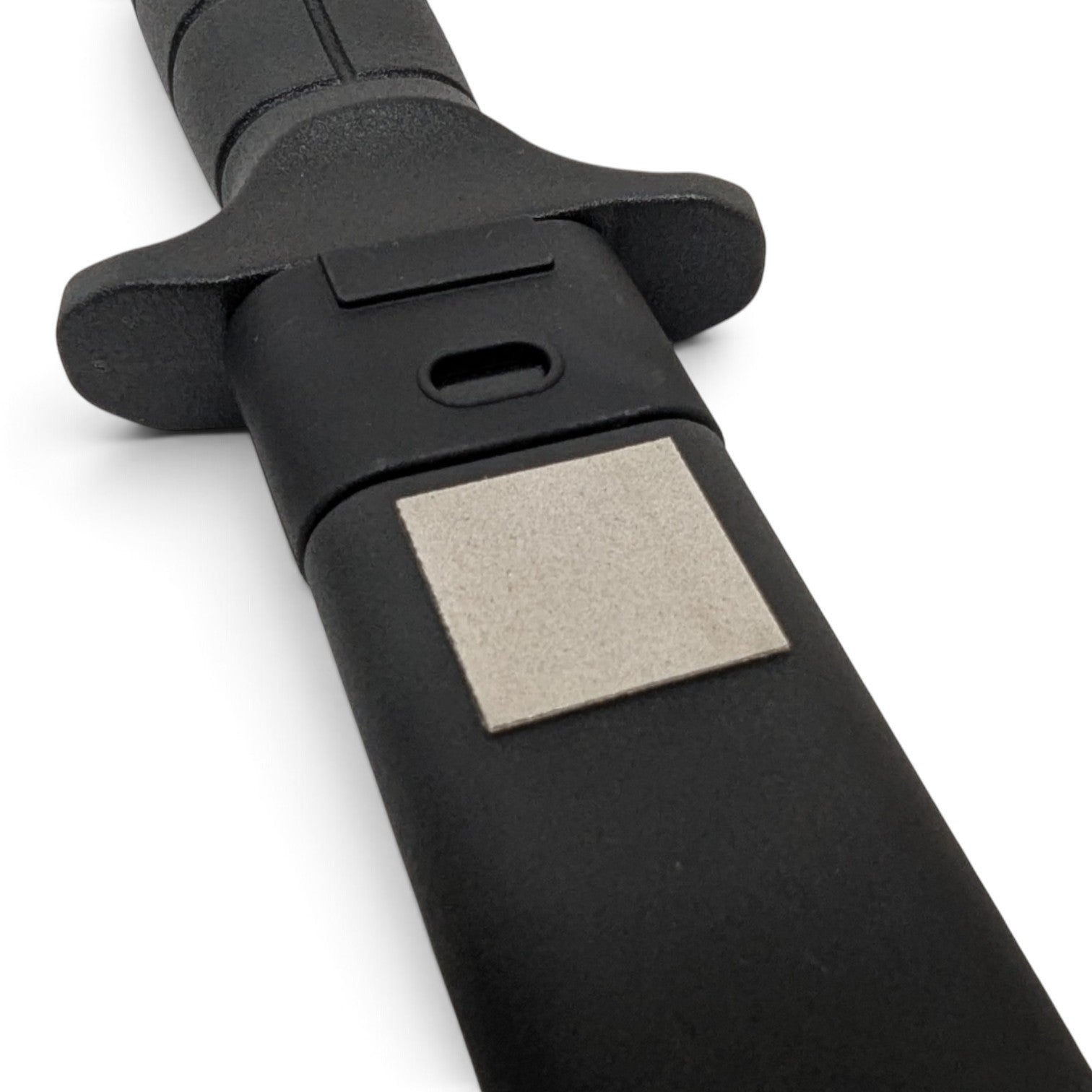 Adversary Force Eickhorn BW KM2K-Tanto combat knife sheath featuring an integrated sapphire sharpening stone