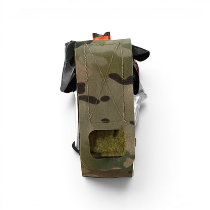 Adversary Force L4 x Eurmed IFAK Insert in Multicam Tarnmuster für M4-Magazintaschen mit Klettverschluss