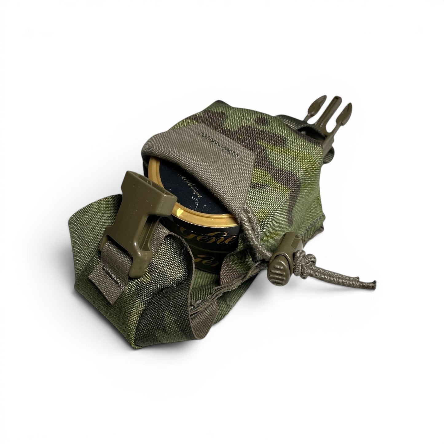 Adversary Force L4 Frag Pouch in Tarnmuster mit verstaubarer Flap und Schnallenverschluss für Ausrüstung