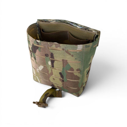 Adversary Force L4 Large GP Mehrzwecktasche in Multicam mit MOLLE-System und herausnehmbarem Stretch-Einsatz.
