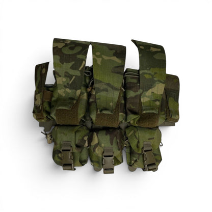 Adversary Force L4 PUZZLE Klettmodul in Multicam Tarnmuster mit MOLLE-Hakenklettfläche für taktische Ausrüstung