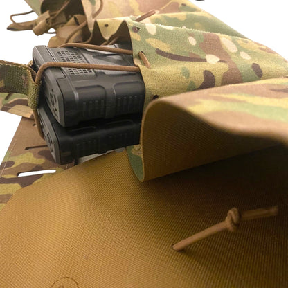 Adversary Force L4 WCSIG Chest Rig in Multicam mit laser-geschnittenem Cordura-Laminat und Magazintaschen