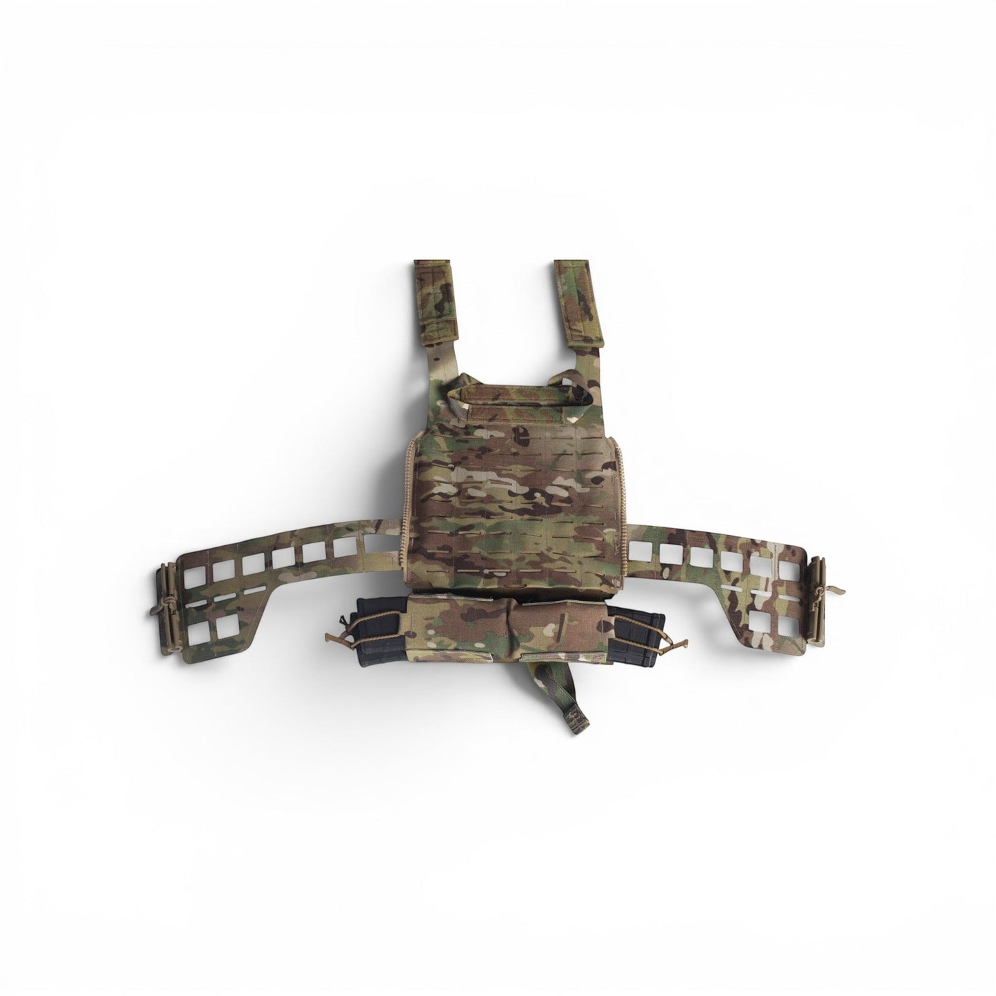 Adversary Force L4PC Structural Cummerbund in Multicam mit FS Tubes und MOLLE-System für taktische Plattenträger