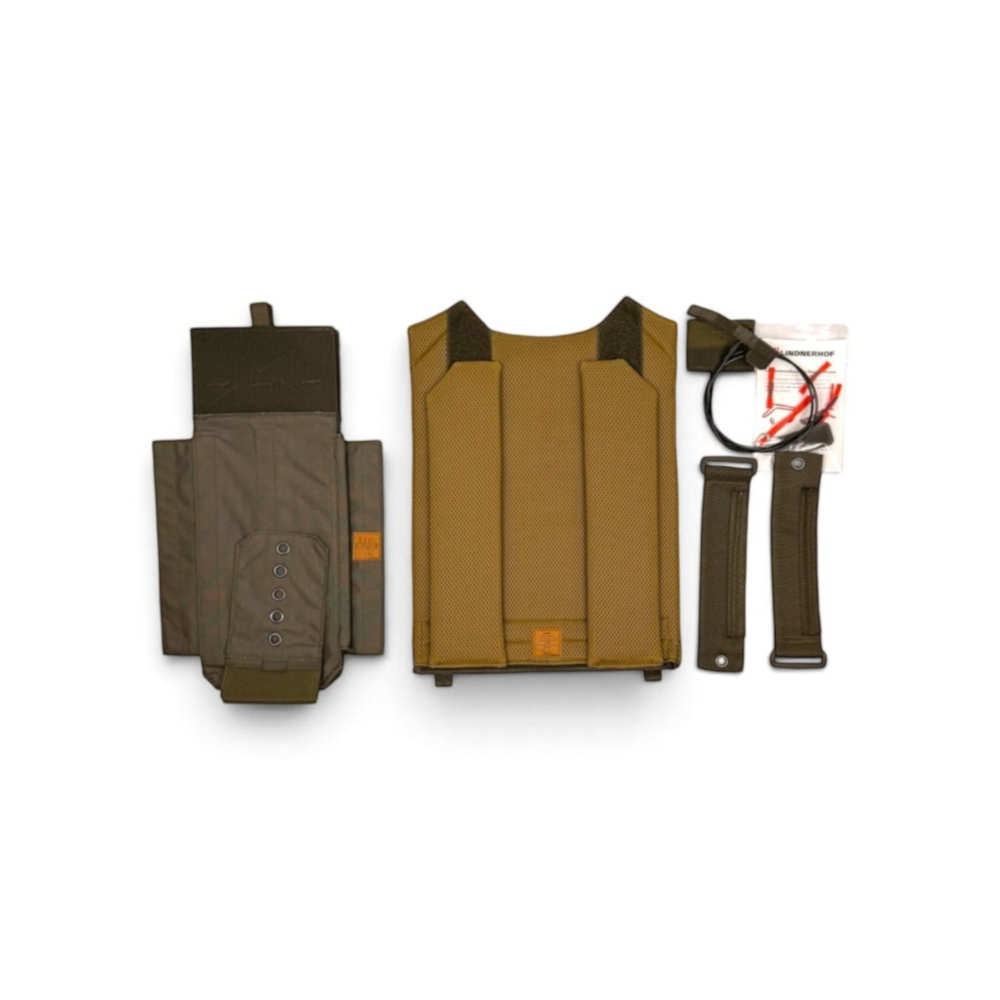 Adversary Force Lindnerhof-Taktik Gen. V Abwurf Upgrade Kit in Stone Grey aus 500D Cordura für modulare Plattenträger