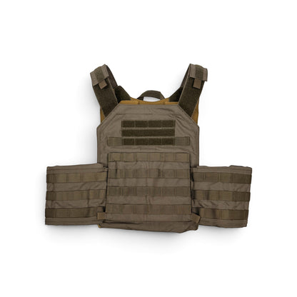 Adversary Force Lindnerhof Plattenträger Gen. V in Steingrau Oliv aus 500D Cordura mit MOLLE-System