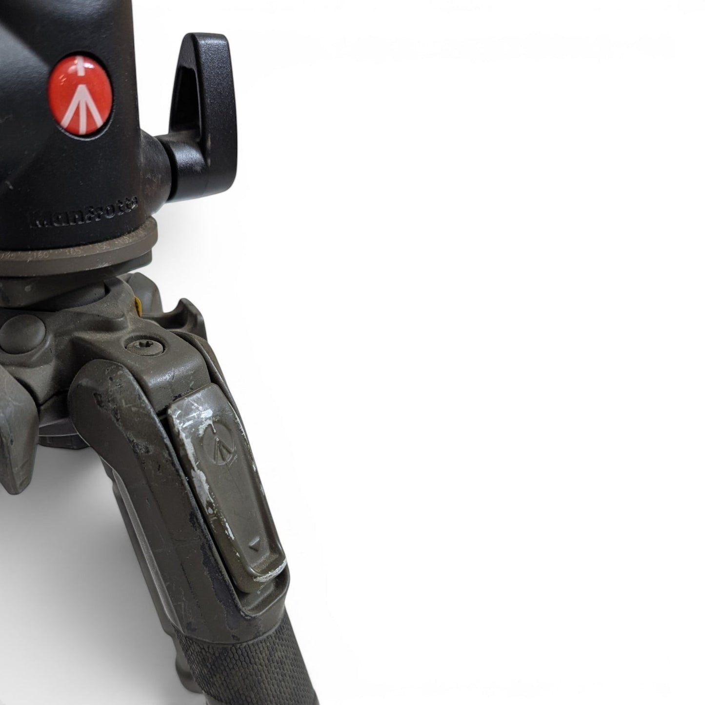 Adversary Force Manfrotto Low-Level Profi-Stativ in Oliv mit robustem Kugelkopf aus Militärbestand