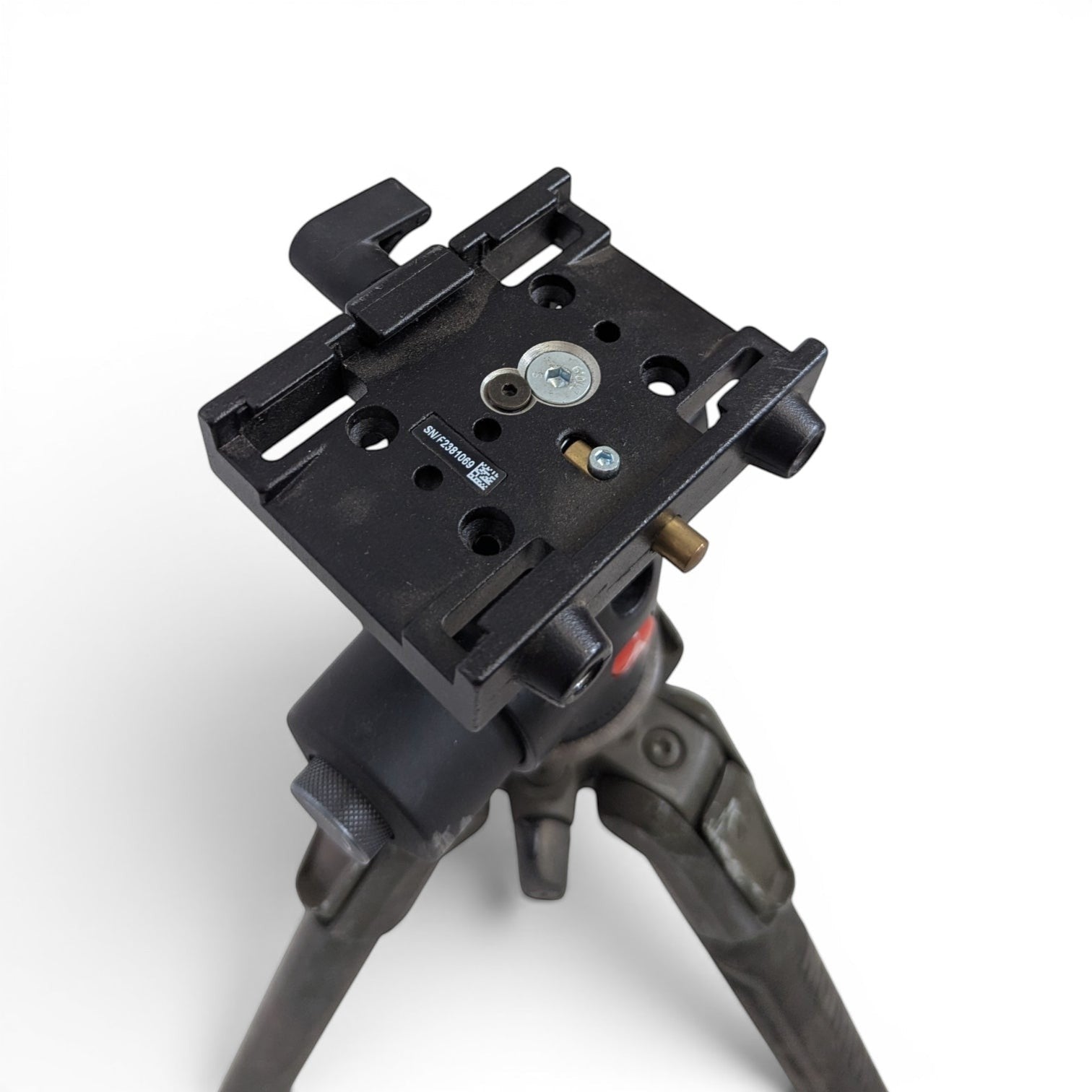 Adversary Force Manfrotto Low-Level Profi-Stativ in Oliv mit robustem Kugelkopf und Schnellwechselplatte