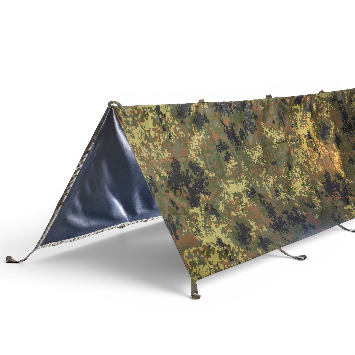 Adversary Force BW SpezKr Mehrzweckplane im Flecktarn-Design mit IRR-Schutz und wasserdichter TPU-Beschichtung