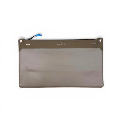 Adversary Force German Tactical Systems Mission Pack A4 in Stone Grey mit wasserdichtem Sichtfenster und Reißverschluss