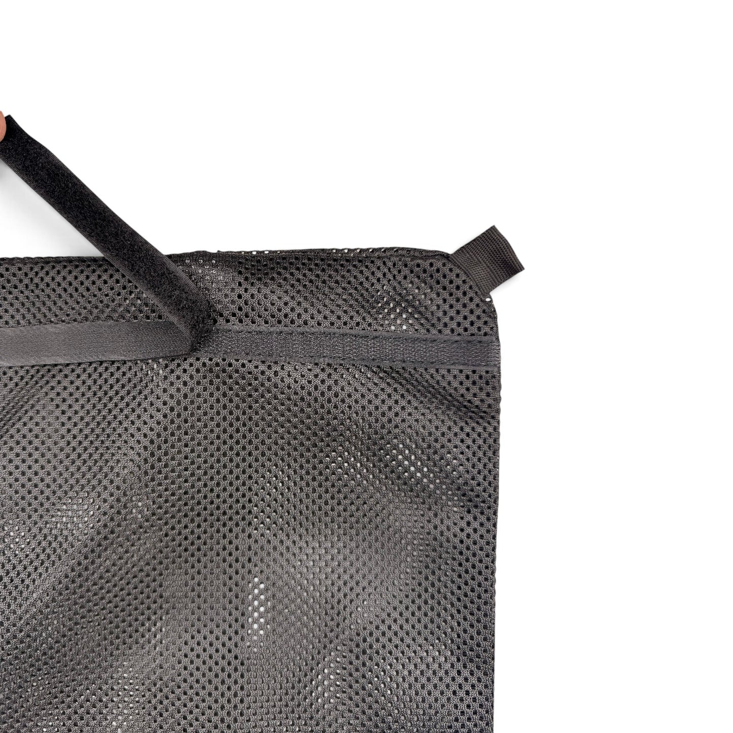 Adversary Force olivfarbener Netzbeutel aus Polyester mit Klettstreifen und Eckschlaufe für Ausrüstung