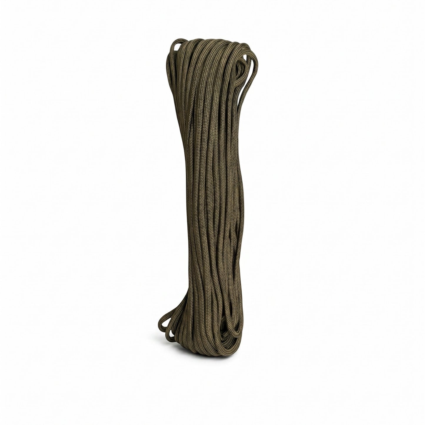 Adversary Force US Fallschirmleine aus olivgrünem Nylon, 15 Meter langes Paracord für Outdoor und Bushcraft