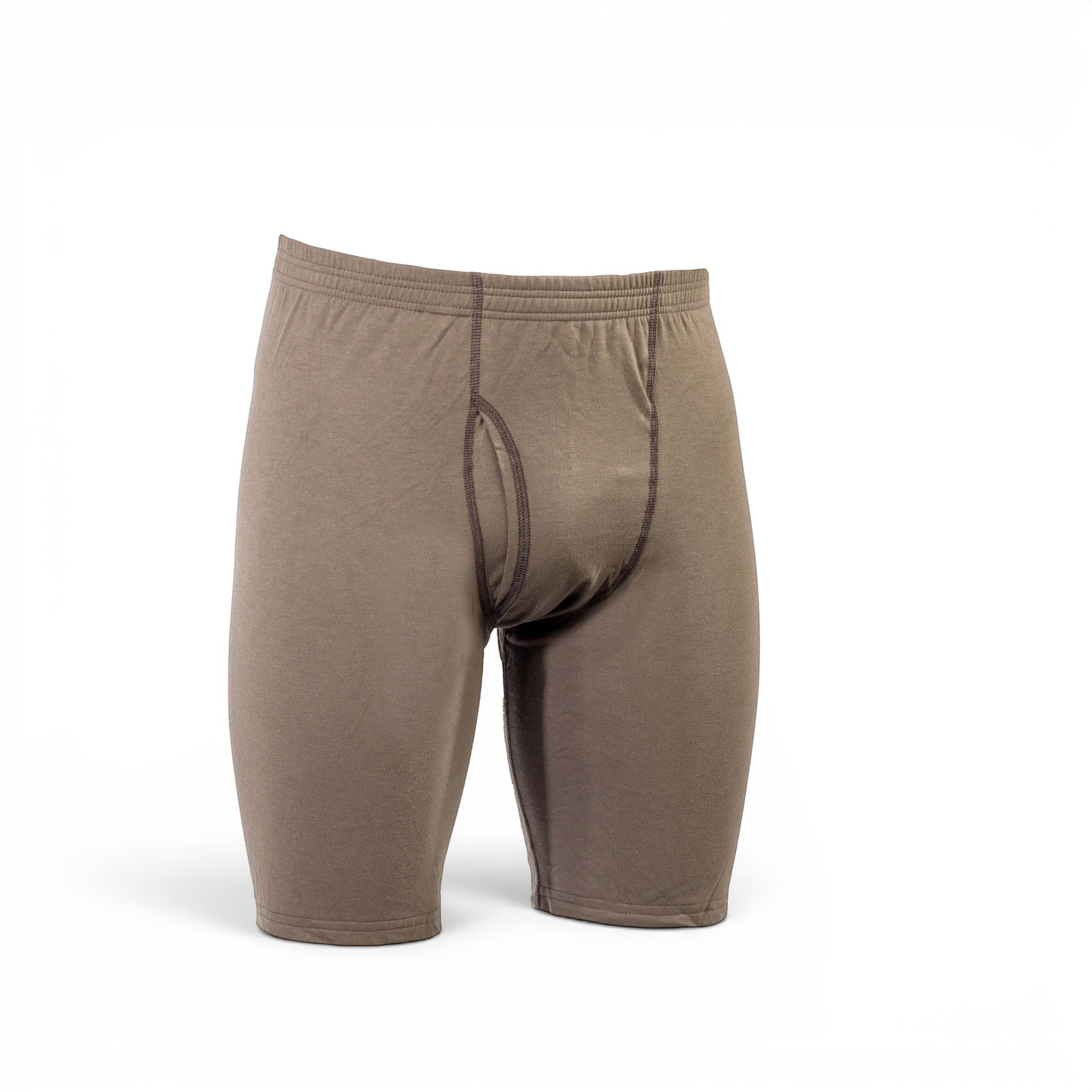 Adversary Force TAIGA Fremont FRLW Long Boxershorts in Oliv, flammhemmende Funktionsunterwäsche mit Flatlock-Nähten.