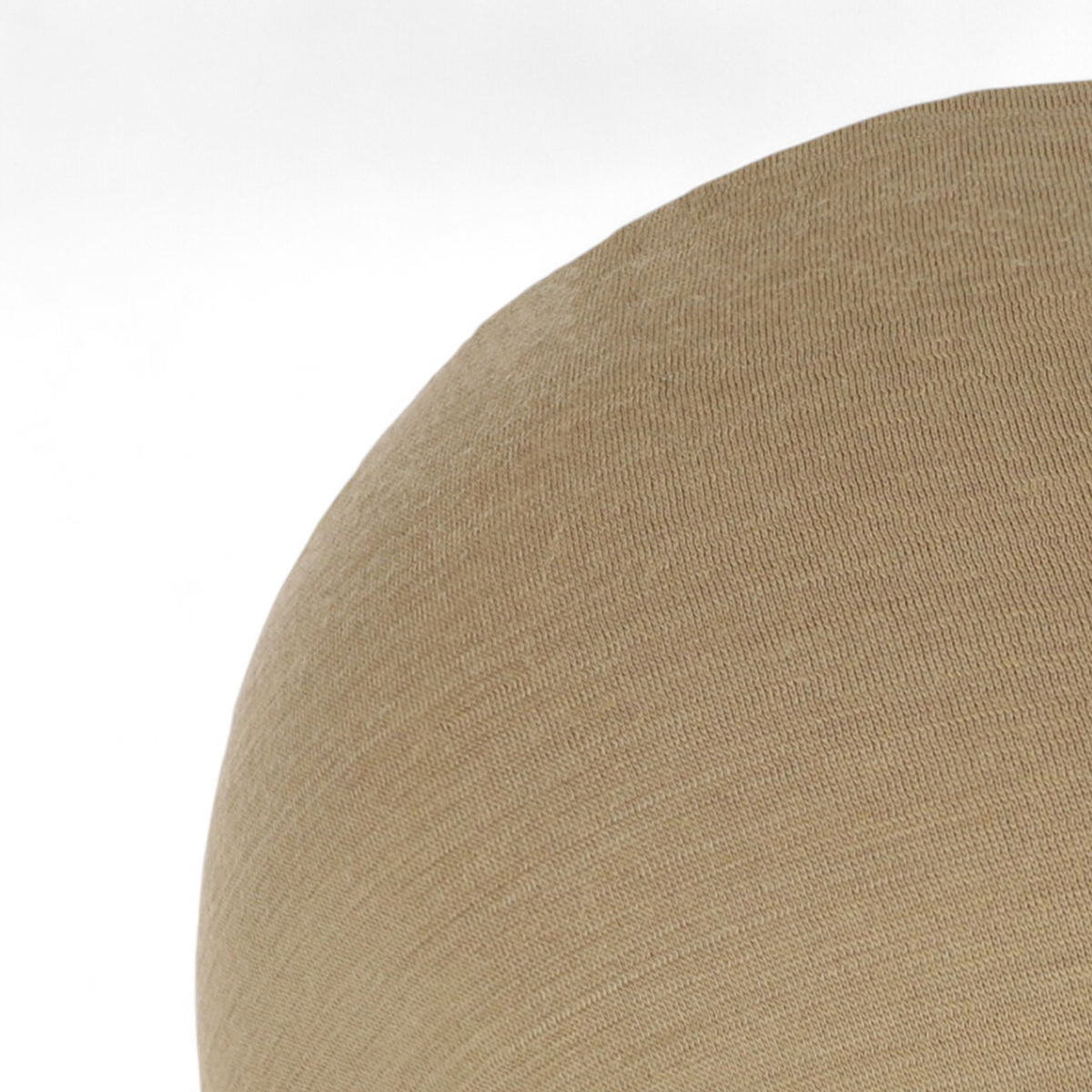 Adversary Force AB Beanie Lite Merino in tan, a lightweight single-layer merino wool cap with a small logo patch.