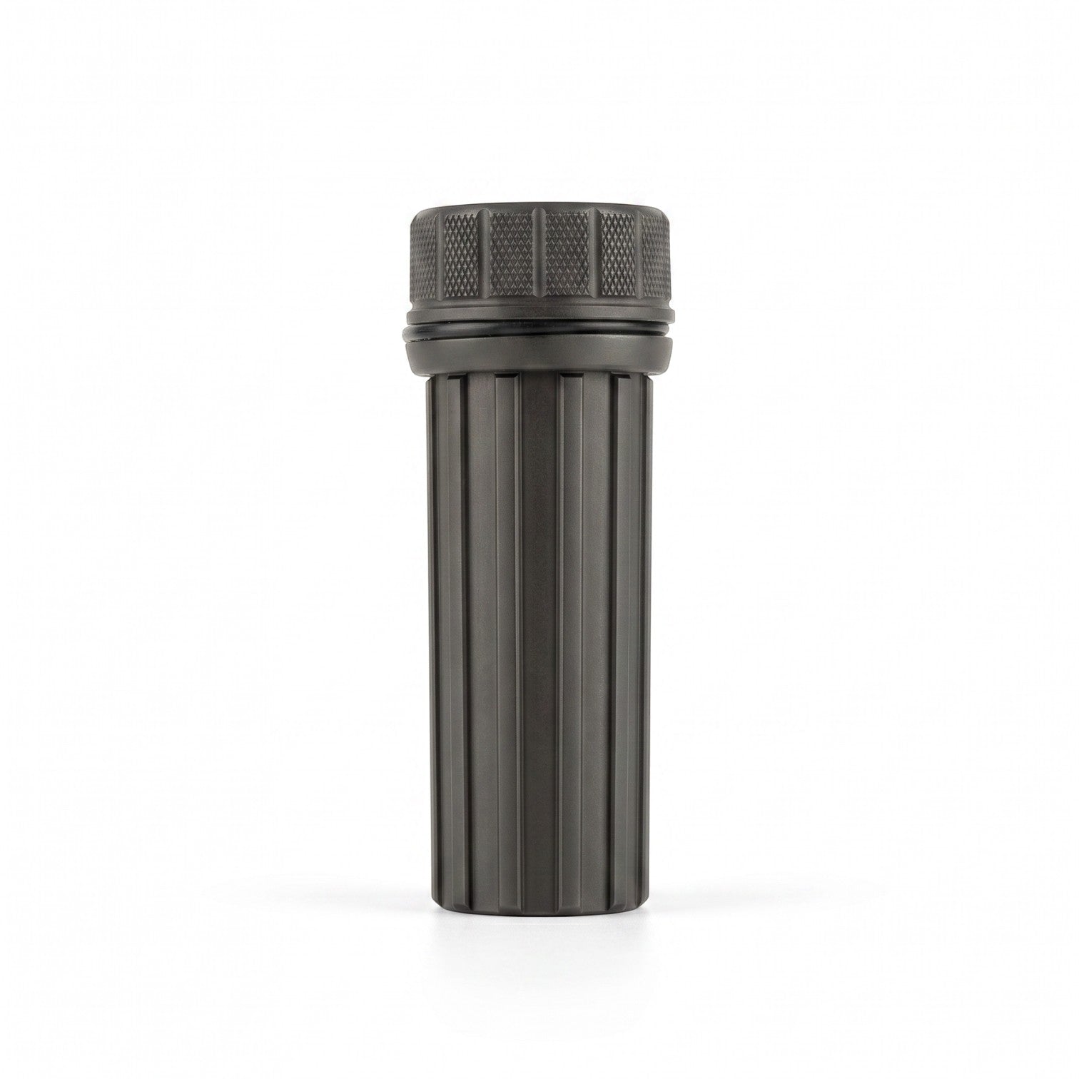 Adversary Force wasserdichte US Matchbox aus schwarzem Kunststoff mit Schraubdeckel für Outdoor und Survival